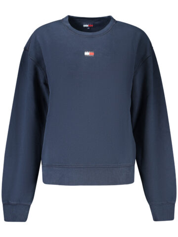TOMMY HILFIGER WOMEN'S BLUE ZIP-UP SWEATSHIRT DW0DW23297_BLC1G