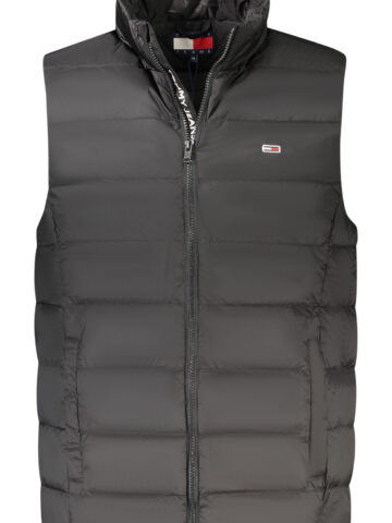 TOMMY HILFIGER Herren Weste Schwarz