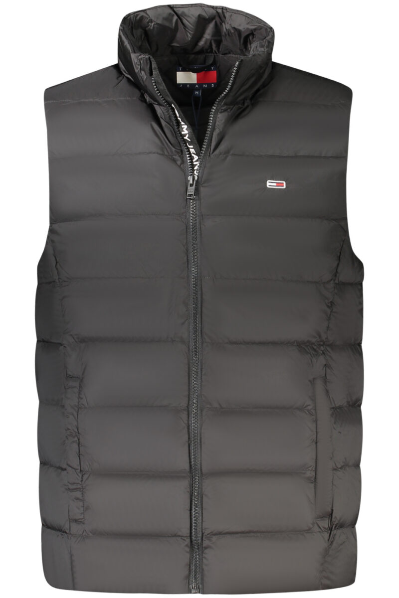 TOMMY HILFIGER Herren Weste Schwarz