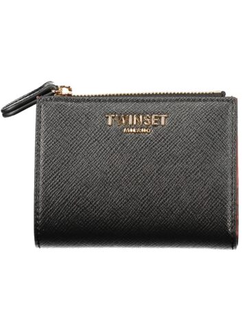 TWINSET WOMEN'S BLACK WALLET 262TH7052_NE13808