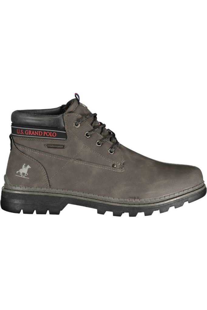 US GRAND FOOTWEAR Herrenstiefel grau