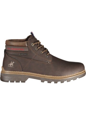 US GRAND Herren Stiefelette Braun