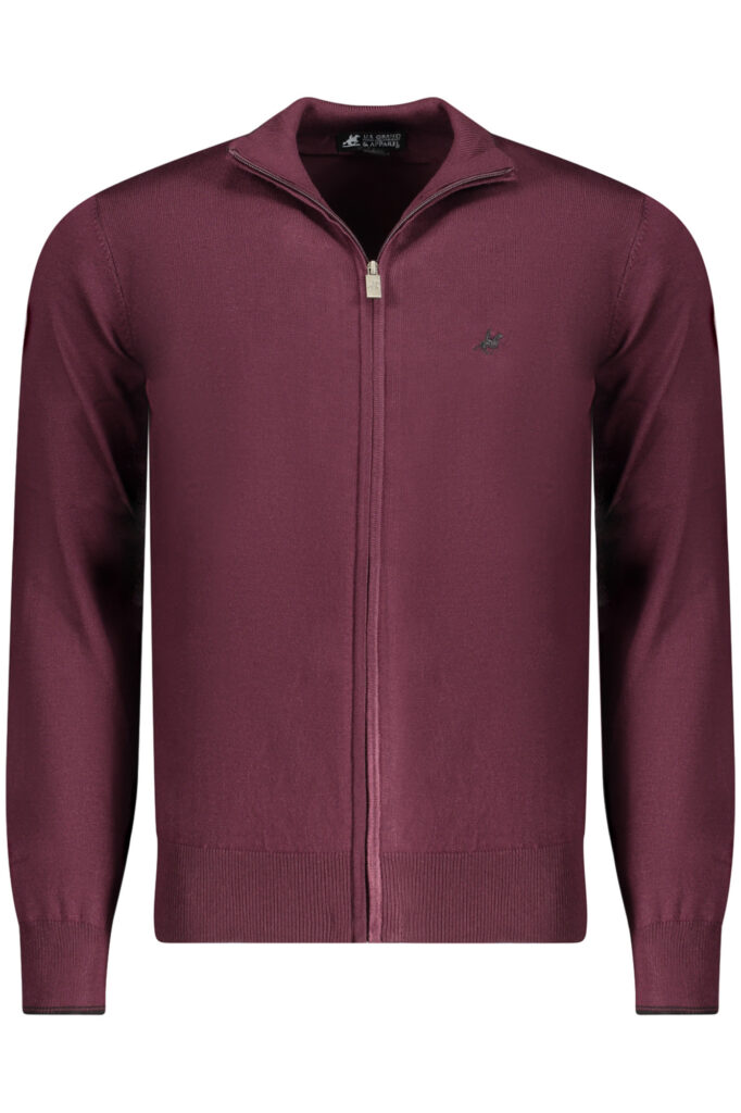 US GRAND CARDIGAN MEN'S RED