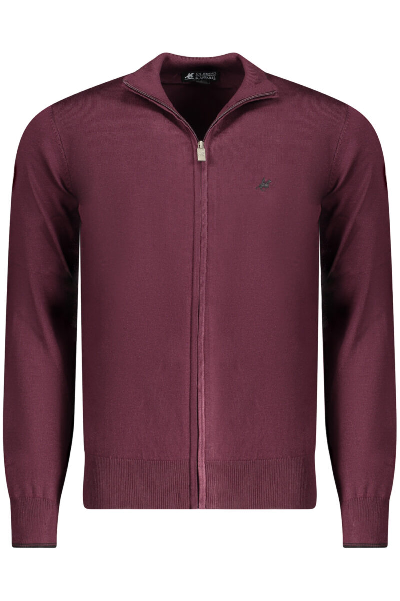 US GRAND Herren Cardigan Rot