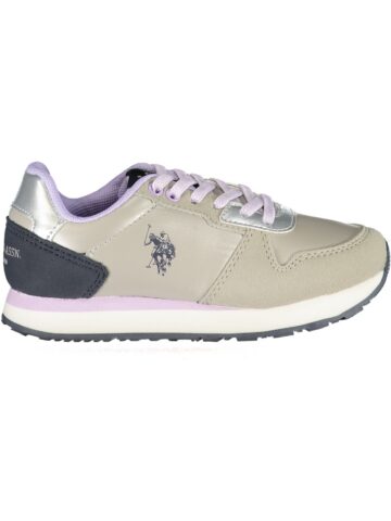 US POLO ASSN. Kinder Sportschuhe Silber