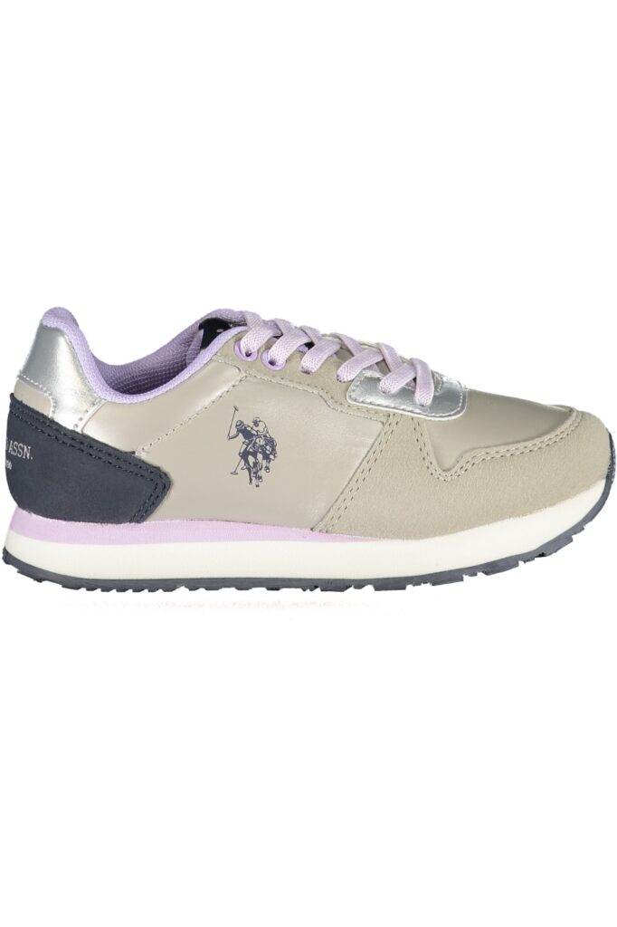 US POLO ASSN. Kinder Sportschuhe Silber