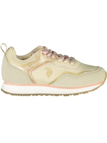 US POLO ASSN. Kinder Sneaker Beige