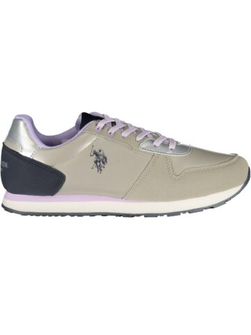 US POLO ASSN. Damen Sportschuhe Silber