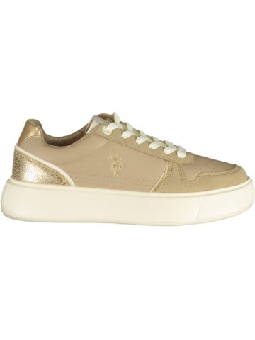 US Polo Assn. Damen Sportschuhe Beige