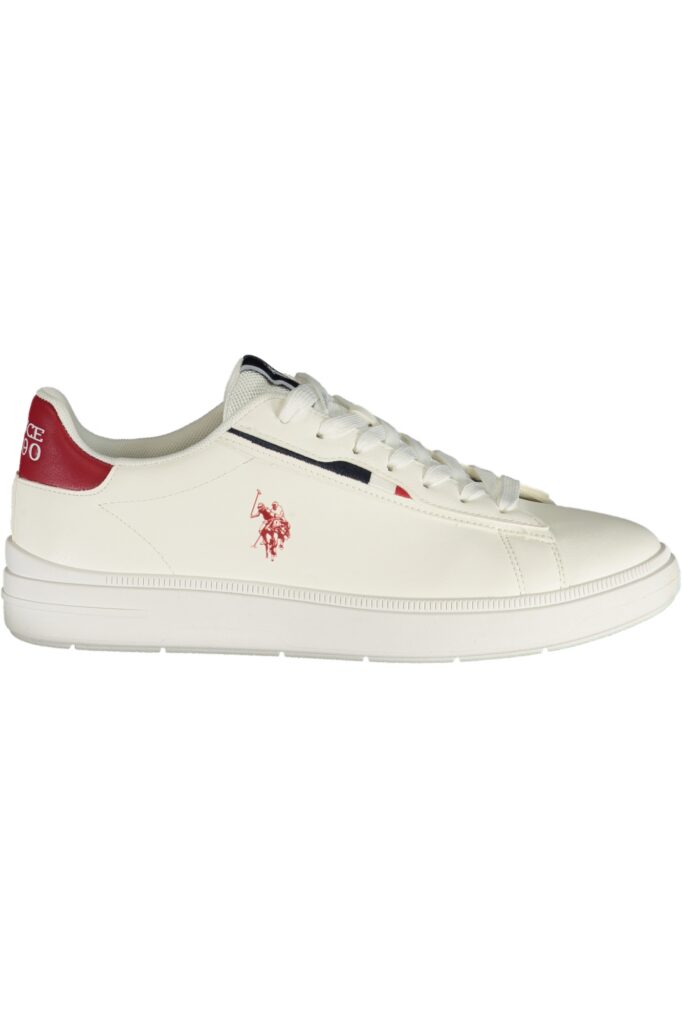 US POLO ASSN. WEISSE HERREN-SPORTSCHUHE