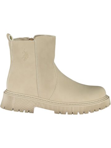 US Polo Assn. Damen Stiefel Beige