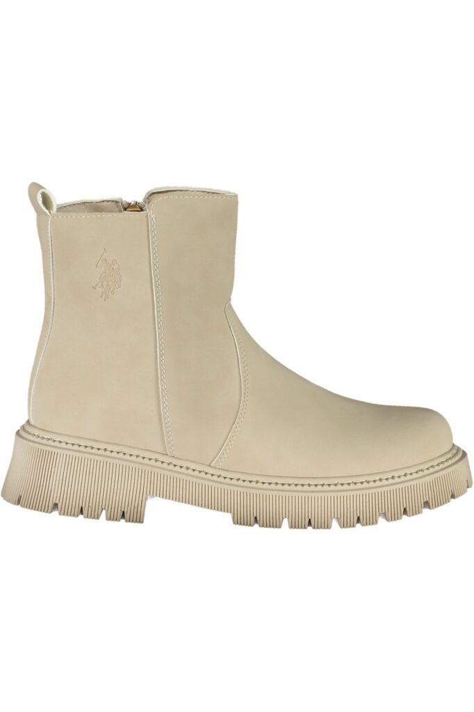 US Polo Assn. Damen Stiefel Beige