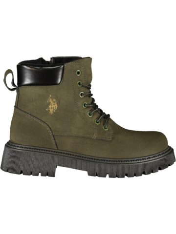 US POLO ASSN. DAMEN-STIEFEL GRÜN