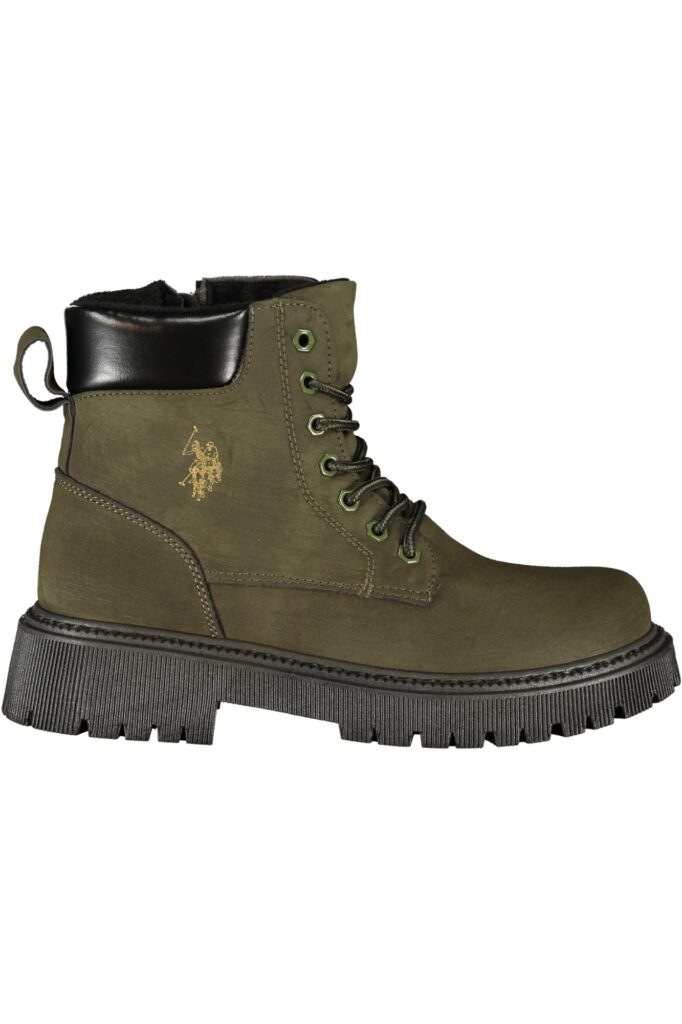 US POLO ASSN. DAMEN-STIEFEL GRÜN