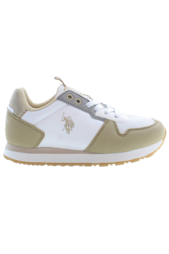 US Polo Assn. Mädchen Sportschuhe beige