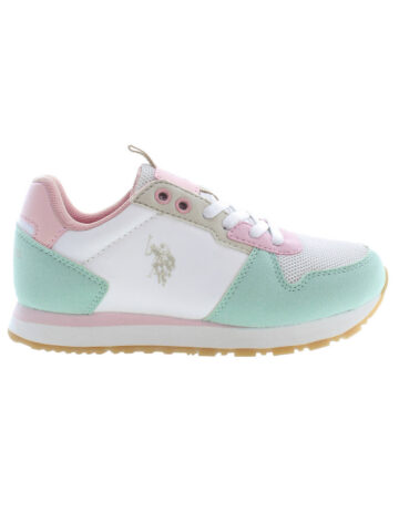 US POLO ASSN. Mädchen Sportschuhe Weiß