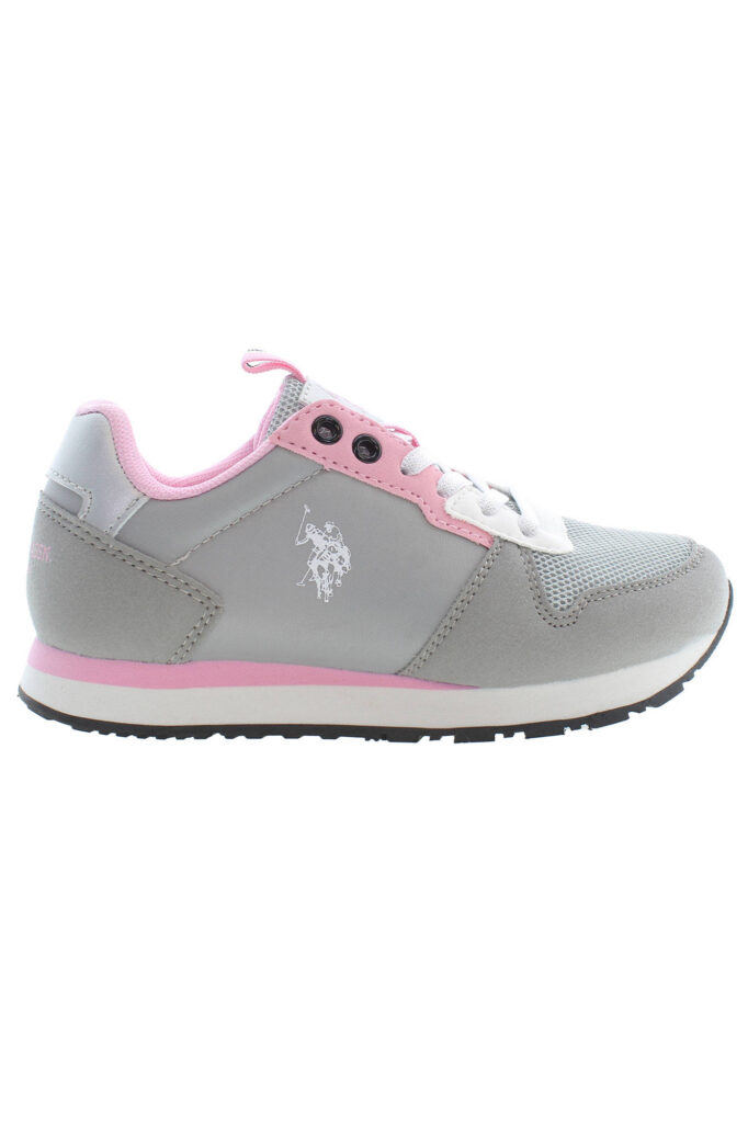 US Polo Assn. Sneaker Mädchen Grau