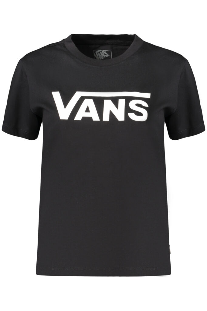 VANS WOMEN'S SHORT-SLEEVE T-SHIRT BLACK