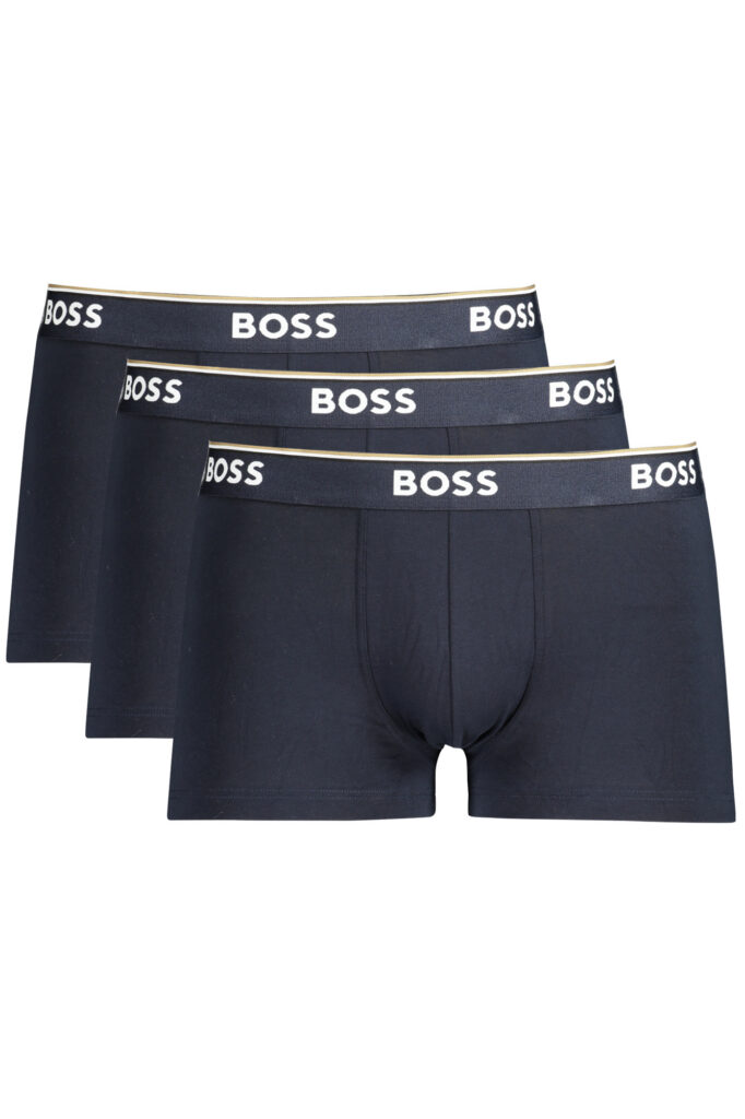 BOSS Herren Boxershorts Blau