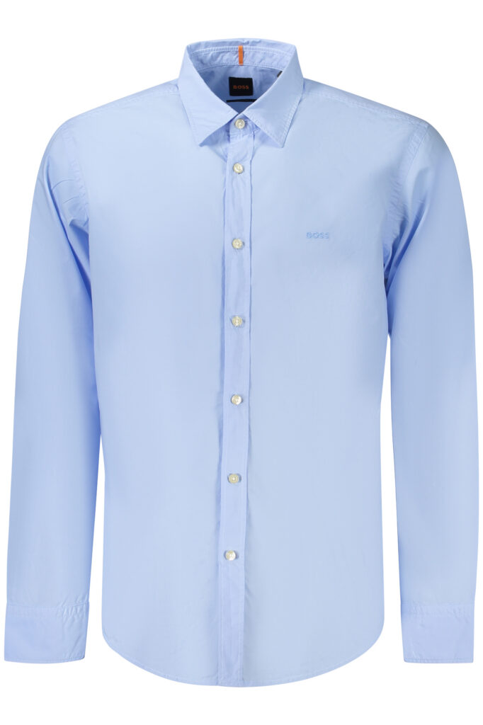 BOSS Herren Hemd langarm Blau
