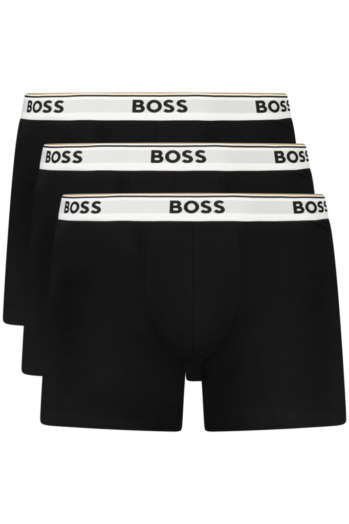 BOSS Herren Boxershorts Schwarz 50475282BOXERBR3PPOWER_NE994