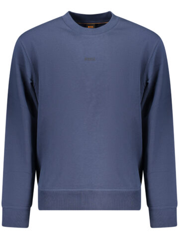 BOSS Herren Sweatshirt blau 50514541WESMALLCREW_BL464