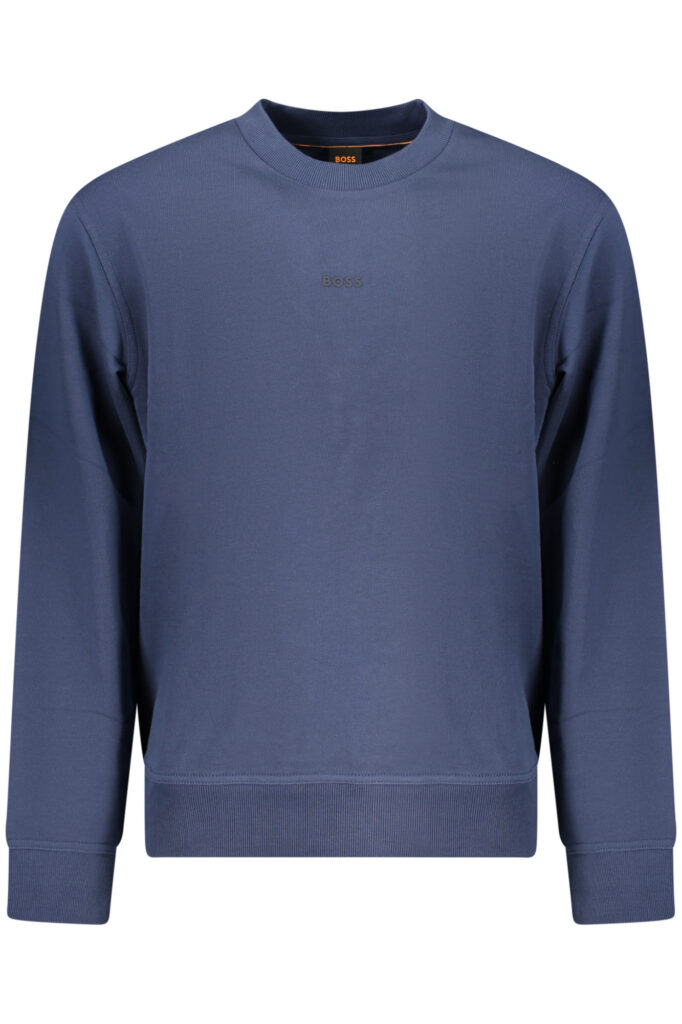 BOSS Herren Sweatshirt blau 50514541WESMALLCREW_BL464