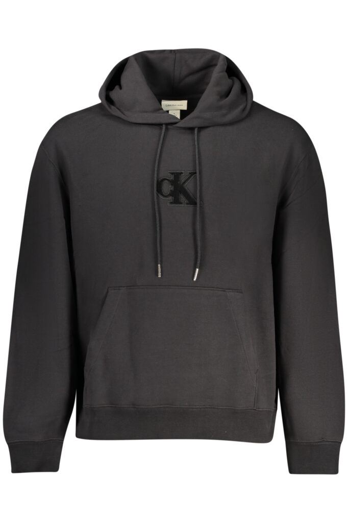 CALVIN KLEIN Herren Sweatshirt ohne Reißverschluss Schwarz LV04RD250G_NEUB1
