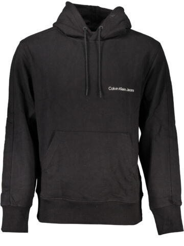 CALVIN KLEIN Herren Kapuzen-Sweatshirt ohne Reißverschluss Schwarz J30J324620_NEBEH