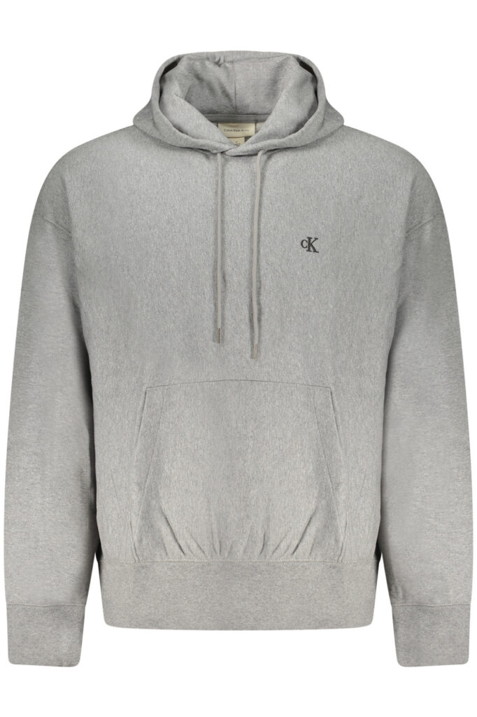 CALVIN KLEIN Herren Sweatshirt ohne Reißverschluss Grau LV04RC278G_GRP7E