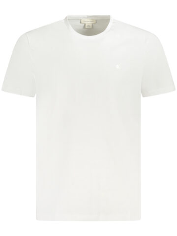 CALVIN KLEIN Herren T-Shirt Kurzarm Weiß LV040HM265_BIYAA