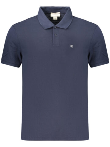CALVIN KLEIN Herren Poloshirt Kurzarm Blau LV040EM269_BLCEF