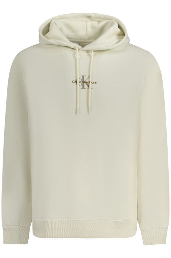 CALVIN KLEIN Herren Kapuzensweatshirt Weiß J30J325629_BIYBI