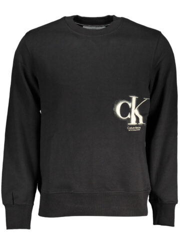 CALVIN KLEIN Herren Sweatshirt ohne Reißverschluss Schwarz J30J322885_NERO_BEH