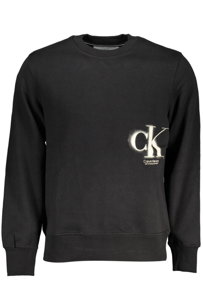 CALVIN KLEIN Herren Sweatshirt ohne Reißverschluss Schwarz J30J322885_NERO_BEH