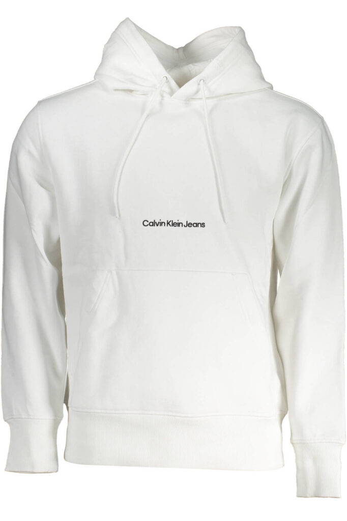 Calvin Klein Herren Kapuzensweatshirt Weiß J30J322894_BIANCO_YAF