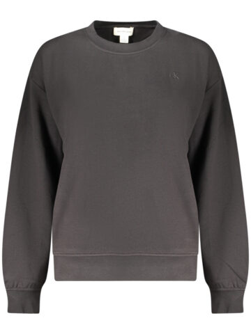 Damen Sweatshirt Schwarz ohne Reißverschluss von Calvin Klein LV047F223G_NEUB1