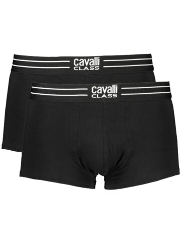 Cavalli Class Herren Boxershorts Schwarz QXO01JJD003_NE05051