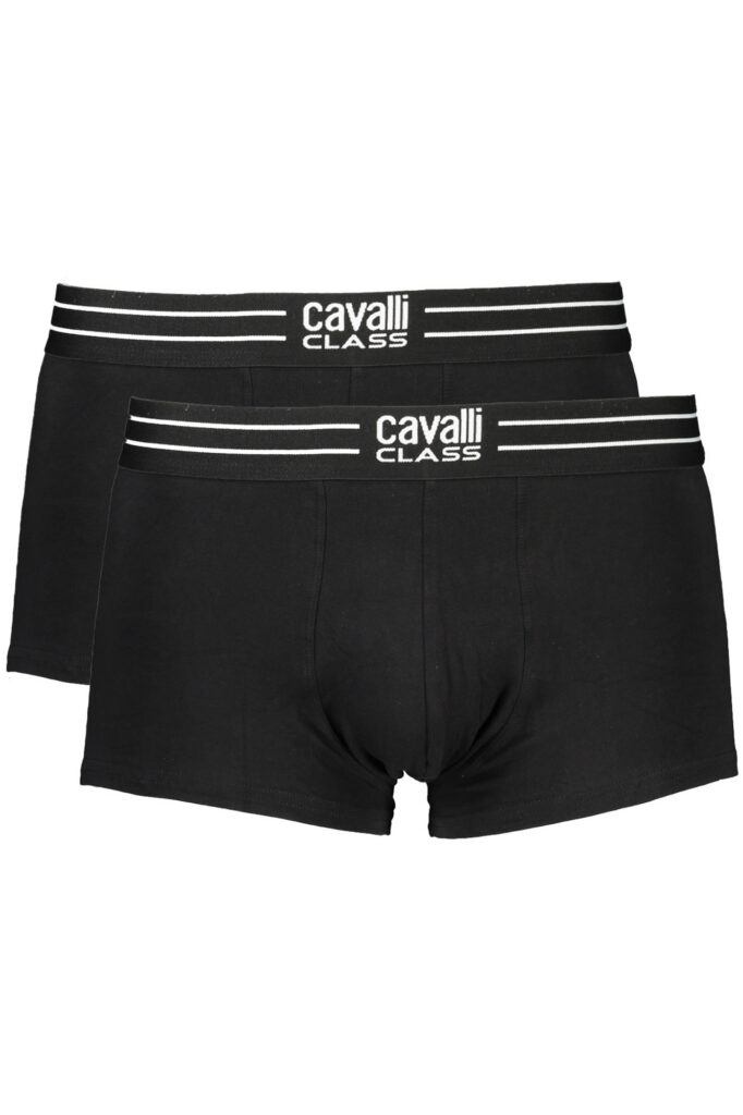 Cavalli Class Herren Boxershorts Schwarz QXO01JJD003_NE05051