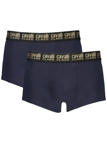 CAVALLI CLASS Herren Boxershorts Blau QXO01FJD003_BL04926