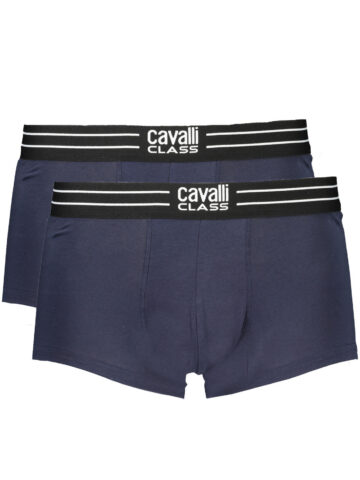 CAVALLI CLASS Herren Boxershorts Blau QXO01JJD003_BL04926