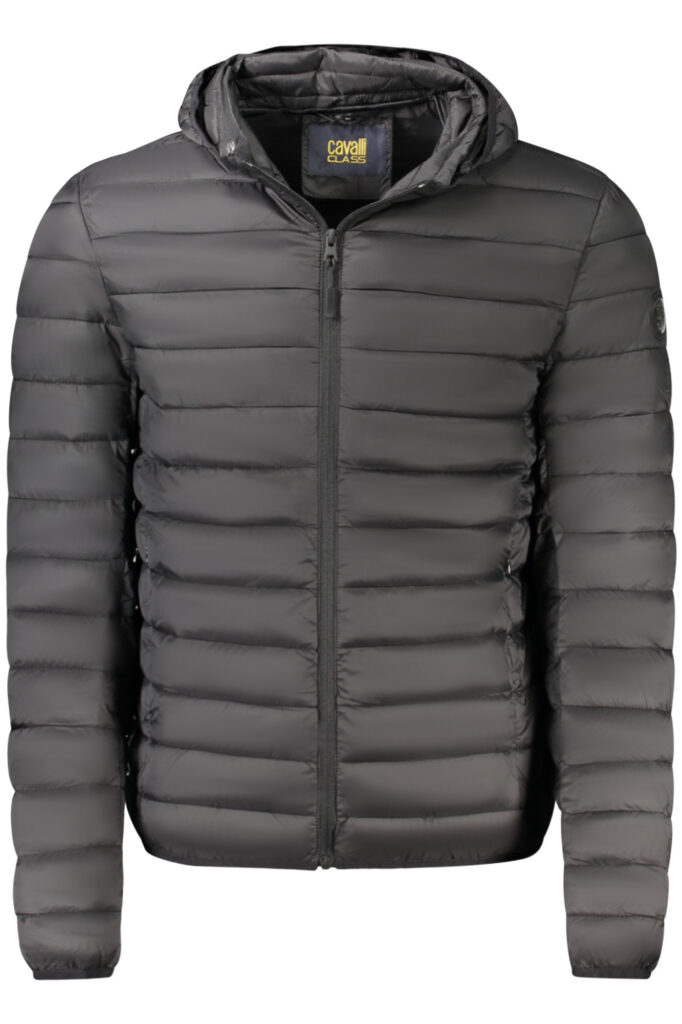 CAVALLI CLASS Herren-Jacke Schwarz TXT40SSB049_NE05051