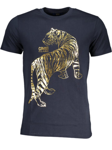 CAVALLI CLASS Herren T-Shirt blau QXT62TJD060_BL04926