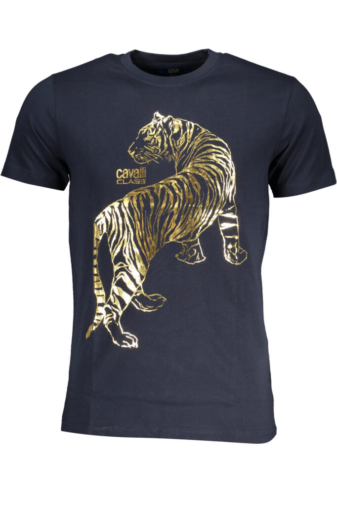 CAVALLI CLASS Herren T-Shirt blau QXT62TJD060_BL04926