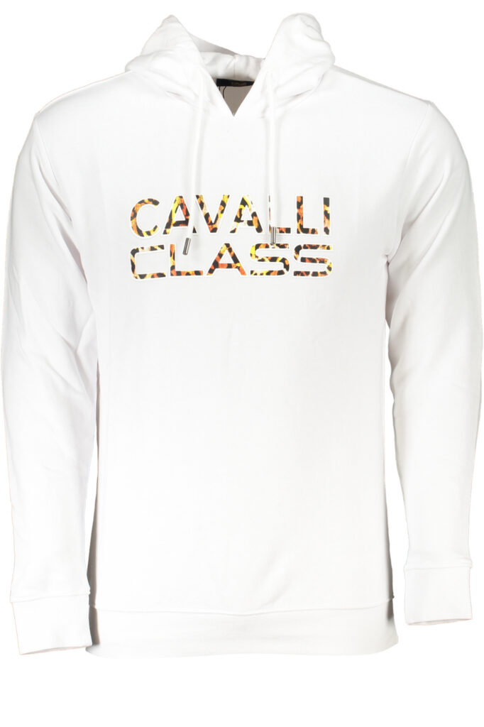 CAVALLI CLASS Herren Sweatshirt Weiß RXT65FCF062_BI00053