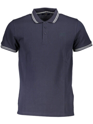 CAVALLI CLASS HERREN POLO KURZARM BLAU QXT64SKB002_D58E604_BLU04926