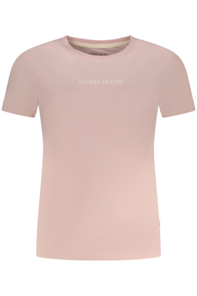 GUESS JEANS Damen T-Shirt kurzarm Pink W4YI01J1314_RSA61U