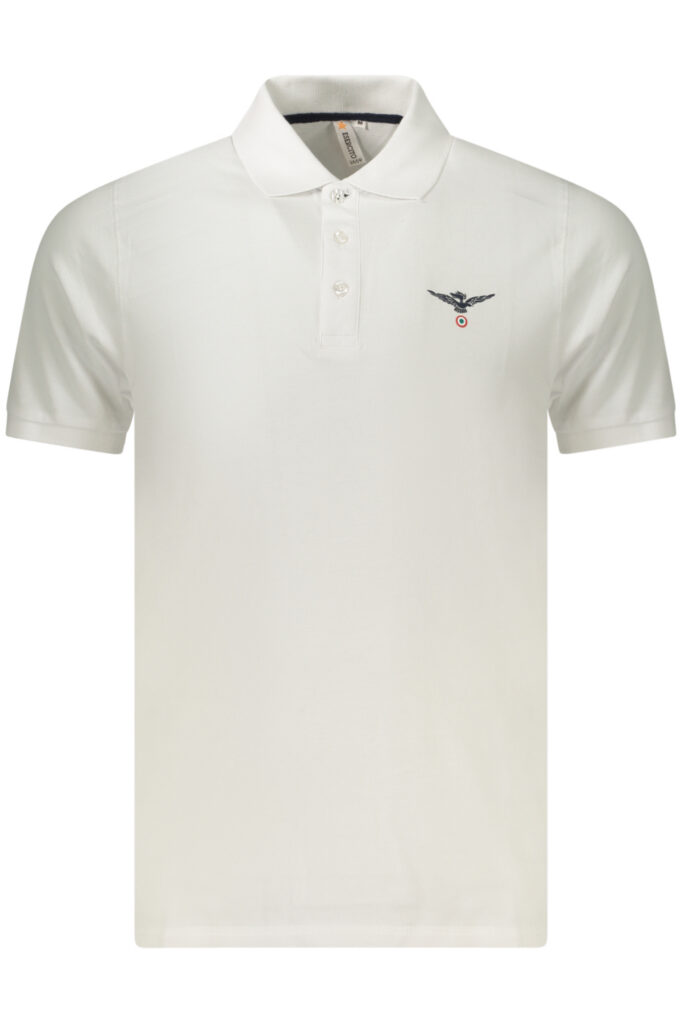 POLO-SHIRT MILITARY ACADEMY Herren Kurzarm Weiß S6S6725584_BI001
