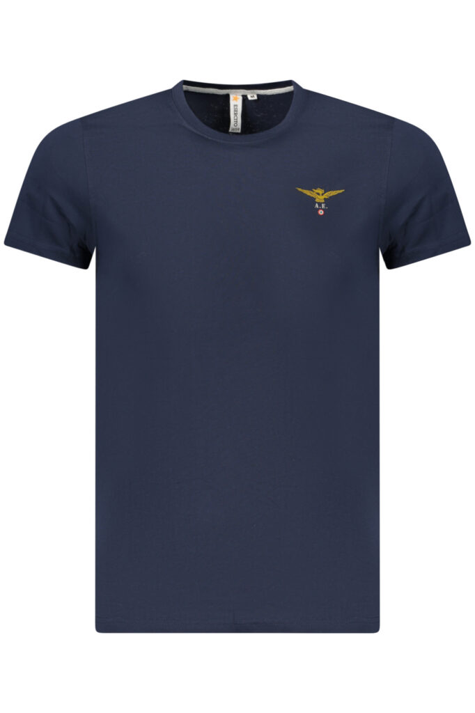 MILITARY ACADEMY Herren Kurzarm-T-Shirt Blau S6S6805586_BL044