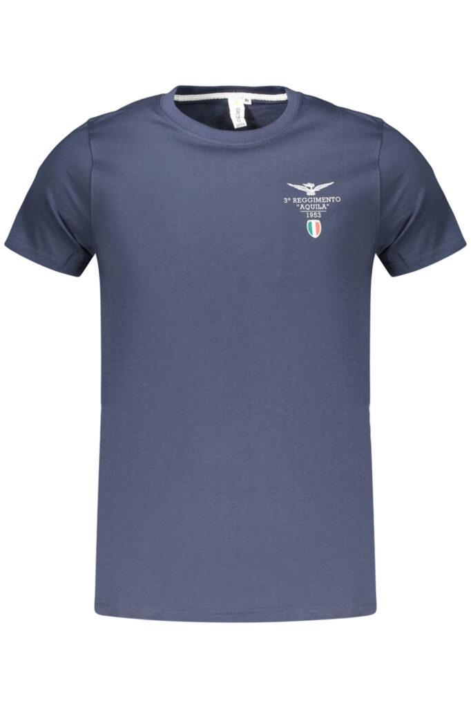 T-Shirt Militärakademie Herren, Blau, Kurzarm S6S6815586_BL044